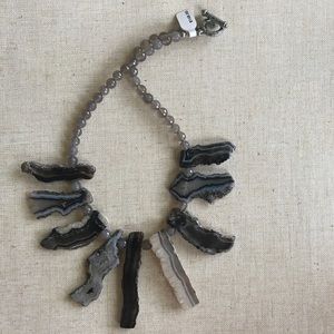 Natural Stone NECKLACE Agate Gemstone Jewelry